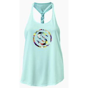 TROPICAL SCALES WOMENS SCALES PRO PERFORMANCE TANK XLARGE NIP RETAIL-$54